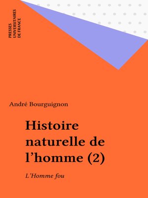 cover image of Histoire naturelle de l'homme (2)